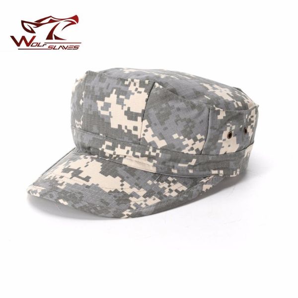 wolfslaves tactical hat octagonal army cap acu cp camouflage hunting hat combat solider hunting accessories, Black;white
wolfslaves tactical hat octagonal army cap acu cp camouflage hunting hat combat solider hunting accessories, Black;white