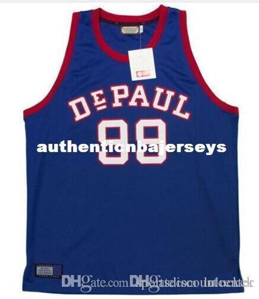 factory outlet custom #99 george mikan depaul university blue white demons basketball jersey stitched stitched personalized custom j, Gray
factory outlet custom #99 george mikan depaul university blue white demons basketball jersey stitched stitched personalized custom j, Gray