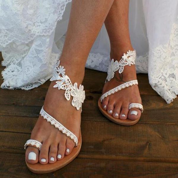 women lace flowers sandals summer bohemia sweet sandals clip toe beach shoes female plus size zapatos mujer new #t1g, Black
women lace flowers sandals summer bohemia sweet sandals clip toe beach shoes female plus size zapatos mujer new #t1g, Black