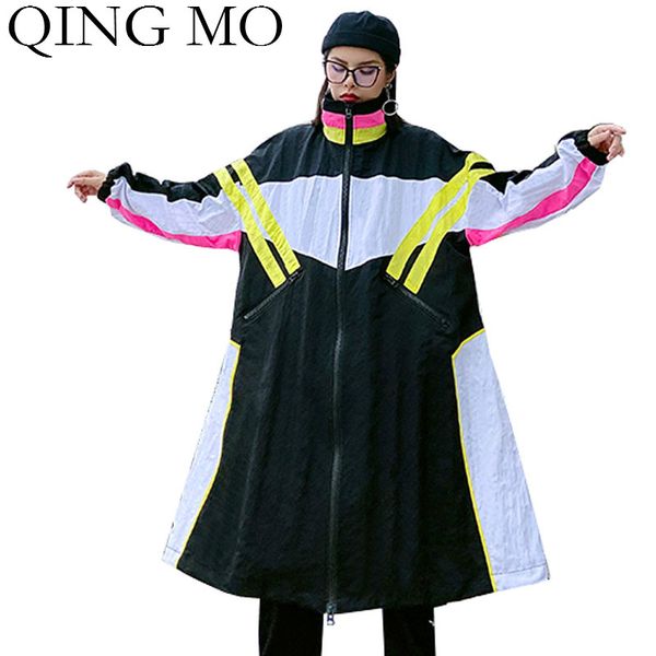qing mo fashion brand women streetwear loose coat 2020 autumn women colorful striped coat female wide waisted outwear zqy4647, Tan;black
qing mo fashion brand women streetwear loose coat 2020 autumn women colorful striped coat female wide waisted outwear zqy4647, Tan;black