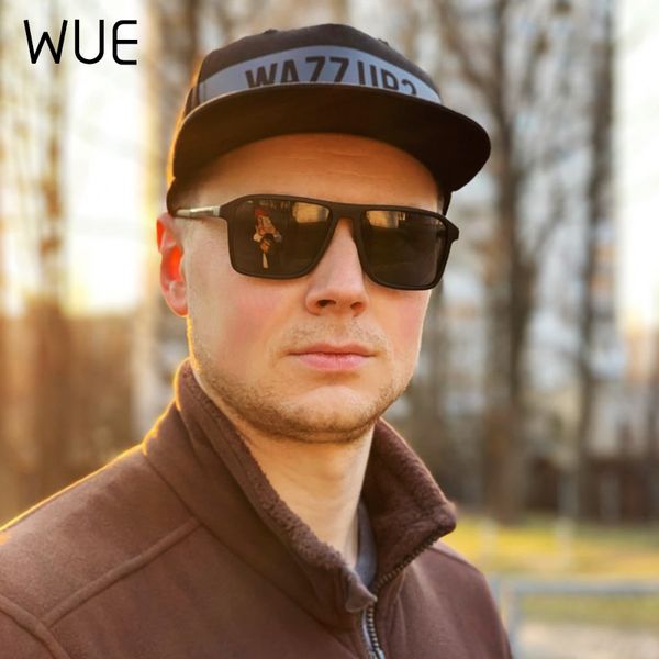 wue new sunglasses uv protection men's mirror outdoor driving glasses polarized black rectangular sunglasses, White;black
wue new sunglasses uv protection men's mirror outdoor driving glasses polarized black rectangular sunglasses, White;black
