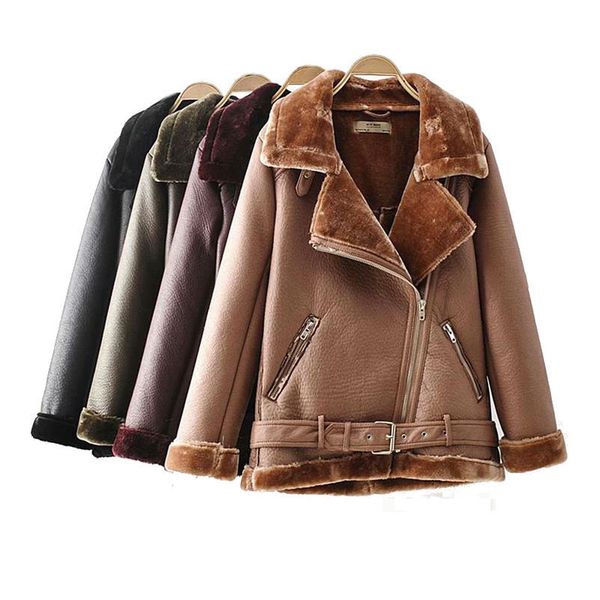 fur jacket women's 2020 winter fashion new pu leather motorcycle jacket fur in one to keep warm trendy 103, Black
fur jacket women's 2020 winter fashion new pu leather motorcycle jacket fur in one to keep warm trendy 103, Black