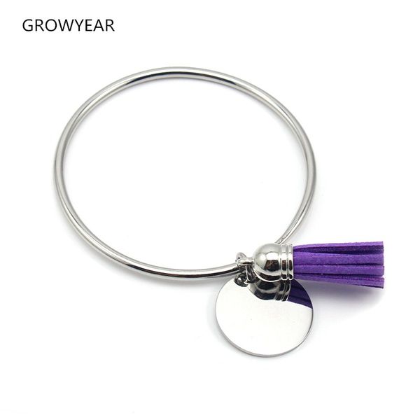 metal leather tassels charms bracelet stainless steel women girls fashion jewelry pendants bangle 1 piece ing, Black
metal leather tassels charms bracelet stainless steel women girls fashion jewelry pendants bangle 1 piece ing, Black