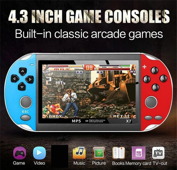 x7 видео игры player 4,3 дюйма для gba портативных игровых консолей ретро игры жк-дисплей игрока игры для детей, бесплатные dhl mq12 zlstore
x7 видео игры player 4,3 дюйма для gba портативных игровых консолей ретро игры жк-дисплей игрока игры для детей, бесплатные dhl mq12 zlstore