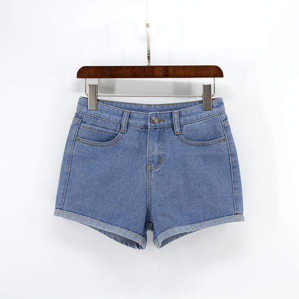 women blue casual high waist denim shorts 2020 summer new arrival elastic waist shorts femme ripped hole plus size short jeans, White;black
women blue casual high waist denim shorts 2020 summer new arrival elastic waist shorts femme ripped hole plus size short jeans, White;black
