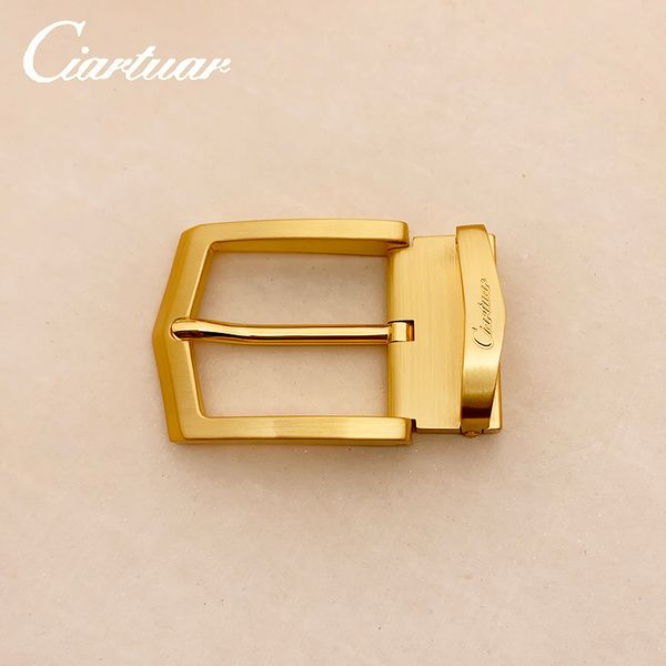 2020 new design belt for men genuine leather strap trousers first layer ciartuar gold pin buckle ing, Black;brown
2020 new design belt for men genuine leather strap trousers first layer ciartuar gold pin buckle ing, Black;brown