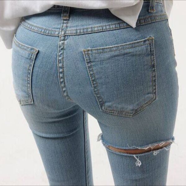 новый 2020 sexy тонкий stretch джинсы женские джинсы bucut высокой талией тощий с отверстиями моды hole демин брюки, Blue
новый 2020 sexy тонкий stretch джинсы женские джинсы bucut высокой талией тощий с отверстиями моды hole демин брюки, Blue