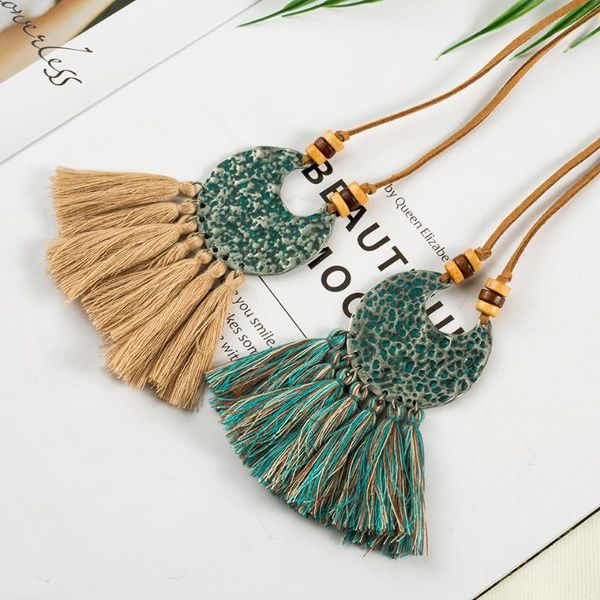 bohemia long tassel leather chain women's necklaces ethnic vintage hollow moon sweater tassel necklaces for women 2020 new, Silver
bohemia long tassel leather chain women's necklaces ethnic vintage hollow moon sweater tassel necklaces for women 2020 new, Silver