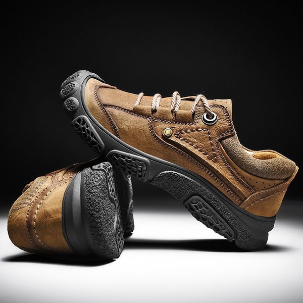 2020 latest leather men's hiking shoes breathable outdoor leisure all-match lace-up hiking shoes size 38-49
2020 latest leather men's hiking shoes breathable outdoor leisure all-match lace-up hiking shoes size 38-49