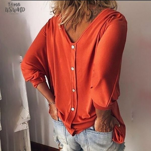 2020 new arrival batwing sleeve women t shirts loose solid long sleeve tee shirt v neck back buttons tees plus size, White
2020 new arrival batwing sleeve women t shirts loose solid long sleeve tee shirt v neck back buttons tees plus size, White