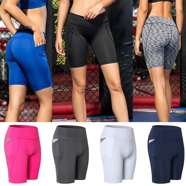 women sport yoga shorts high waist stretch fitness gym running workout bodycon leggings short pants, Black;blue
women sport yoga shorts high waist stretch fitness gym running workout bodycon leggings short pants, Black;blue