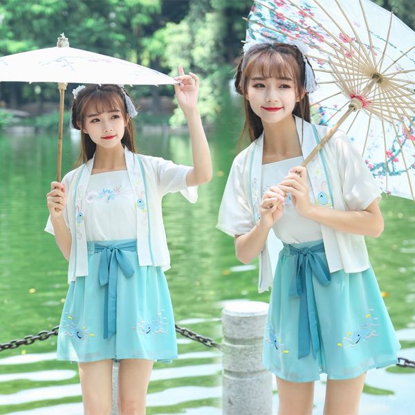 hae9e song-made improved han clothing women's embroidered half-arm song pants and shorts short skirt shortshan element short skirt shor, Black;red
hae9e song-made improved han clothing women's embroidered half-arm song pants and shorts short skirt shortshan element short skirt shor, Black;red