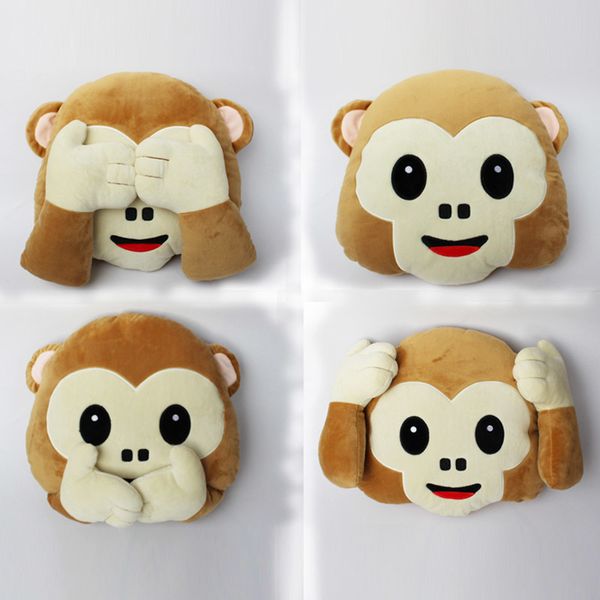 new cartoon animal monkey plush pillow for whats app no speaking/no looking/no listening soft monkey stuffed plush toys gifts mx200716
new cartoon animal monkey plush pillow for whats app no speaking/no looking/no listening soft monkey stuffed plush toys gifts mx200716