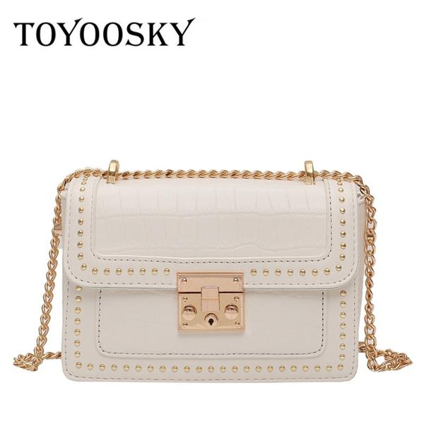 toyoosky rivets pu leather crossbody bags for women 2020 fashion brand designer luxury handbag shoulder messenger totes bag
toyoosky rivets pu leather crossbody bags for women 2020 fashion brand designer luxury handbag shoulder messenger totes bag