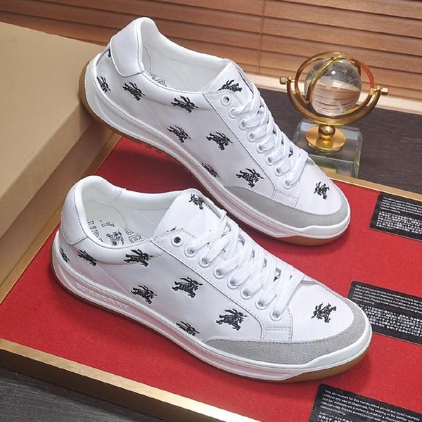 luxury mens shoes sneakers outdoor low heel lace up perforated logo leather tennis sneakers zapatos de hombre men shoes m #28 fast ship
luxury mens shoes sneakers outdoor low heel lace up perforated logo leather tennis sneakers zapatos de hombre men shoes m #28 fast ship