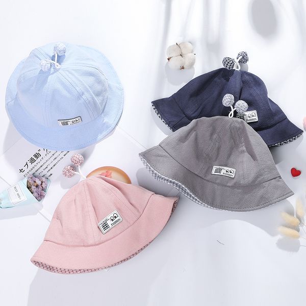 children's hat new style thin antennae small ball baby princess bucket korean-style cute cotton infant, Yellow
children's hat new style thin antennae small ball baby princess bucket korean-style cute cotton infant, Yellow