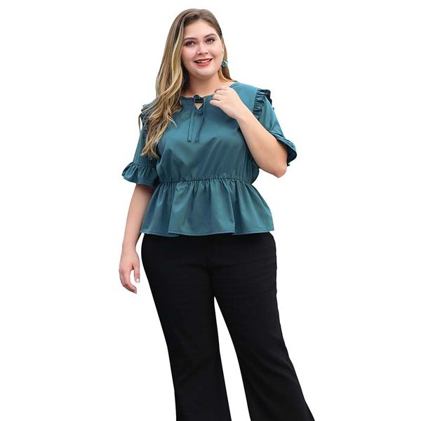 whzhm elegant ruffles tshirt plus size 3xl 4xl women beach tees casual ladies tshirt loose bow party tunic summer femme, White
whzhm elegant ruffles tshirt plus size 3xl 4xl women beach tees casual ladies tshirt loose bow party tunic summer femme, White