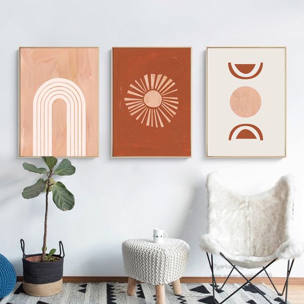 mid century modern art painting abstract poster vintage sun rainbow wall prints fashion wall pictures for living room decor
mid century modern art painting abstract poster vintage sun rainbow wall prints fashion wall pictures for living room decor