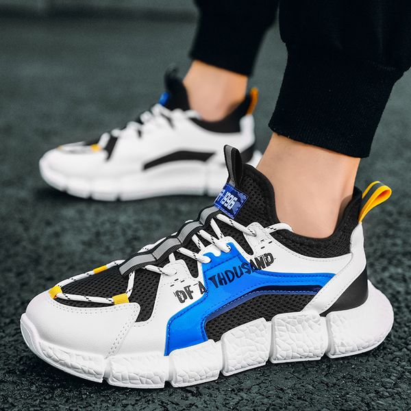 men casual shoes four seasons mesh shoes men fashion sneakers outdoor fitness vulcanize classic breathable trend, Black 
men casual shoes four seasons mesh shoes men fashion sneakers outdoor fitness vulcanize classic breathable trend, Black