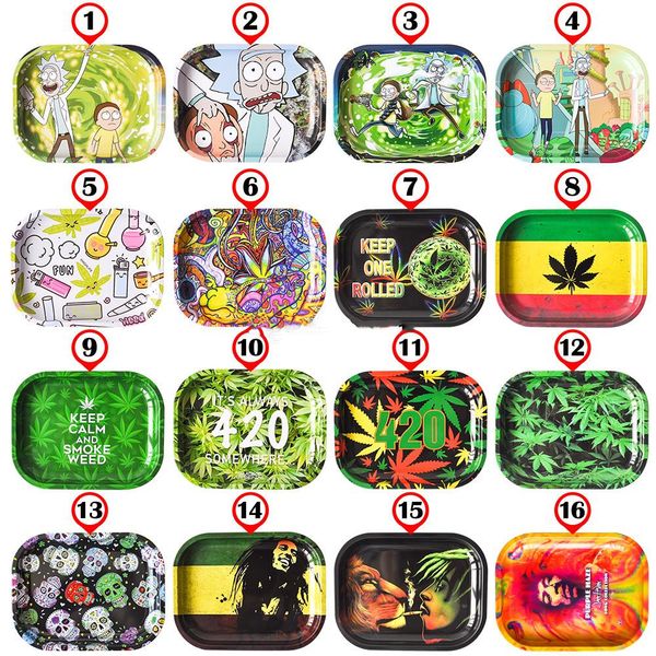 New Cartoon Rolling Tobacco Tray 7"*5.5" Metal Tray Tobacco Stroage smoke accessory smoke pipe for wholesale
New Cartoon Rolling Tobacco Tray 7"*5.5" Metal Tray Tobacco Stroage smoke accessory smoke pipe for wholesale