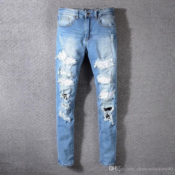 mens jeans designer ripped man hip hop jeans slim denim straight biker brand ami blue motorcycle jeans new 2019
mens jeans designer ripped man hip hop jeans slim denim straight biker brand ami blue motorcycle jeans new 2019
