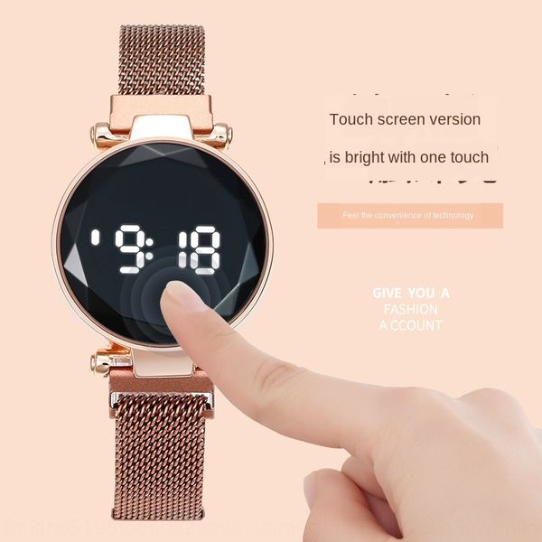 cylnn internet network celebrity tiktok screen iron-absorbing stone watch celebrity tiktok women's fashion fashion casual round led tou, Blue
cylnn internet network celebrity tiktok screen iron-absorbing stone watch celebrity tiktok women's fashion fashion casual round led tou, Blue