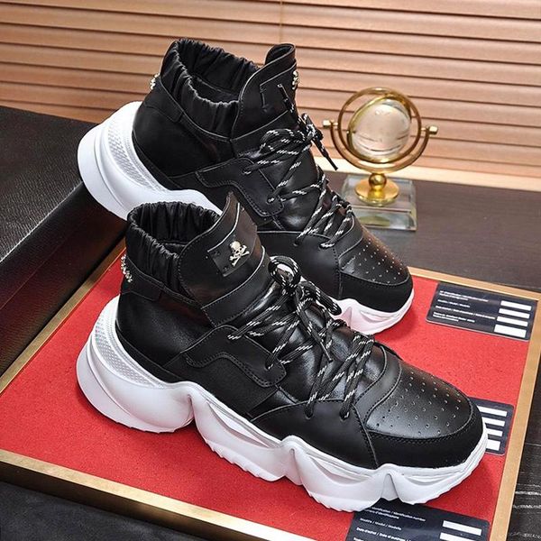 new casual men shoes luxury fashion sneakers zapatos para hombre mens shoes hi -sneakers monster 0 .2 scarpe da uomo high men, Black
new casual men shoes luxury fashion sneakers zapatos para hombre mens shoes hi -sneakers monster 0 .2 scarpe da uomo high men, Black