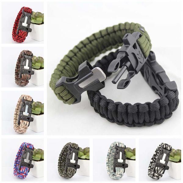 dhl epacket men and women seven-core umbrella rope survival bracelet mountain camping hand-woven djfb04 id, identification jewelry bracelets, Black
dhl epacket men and women seven-core umbrella rope survival bracelet mountain camping hand-woven djfb04 id, identification jewelry bracelets, Black