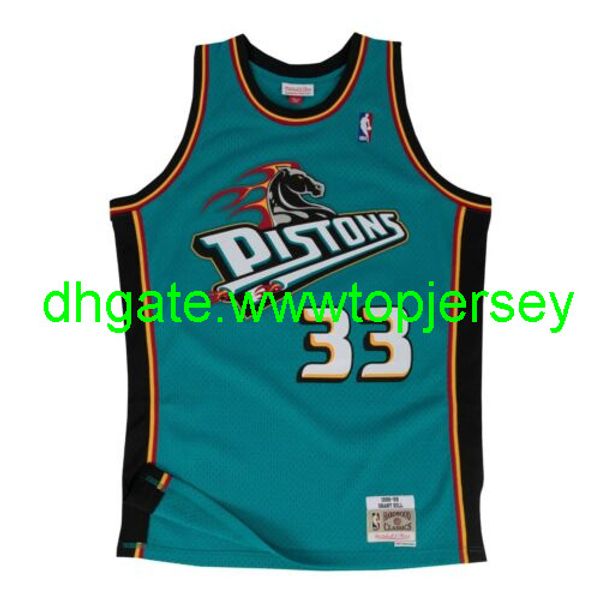 grant hill #33 mitchell & ness teal 1998-99 jersey throwbacks vest stitched basketball jerseys, Gray
grant hill #33 mitchell & ness teal 1998-99 jersey throwbacks vest stitched basketball jerseys, Gray