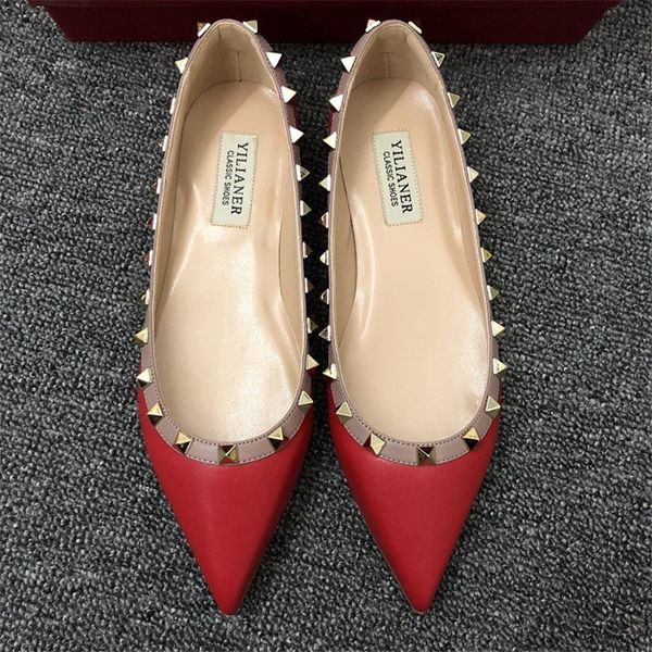fashion women casual designer black patent leather studded spikes poin toe flats shoes bride wedding shoes brand new
fashion women casual designer black patent leather studded spikes poin toe flats shoes bride wedding shoes brand new