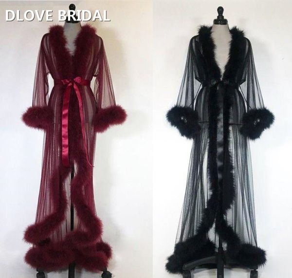 new style women fur sleepwear robe de mariée sheer nightgown long sleeve long robe spa costume dress with belt, White
new style women fur sleepwear robe de mariée sheer nightgown long sleeve long robe spa costume dress with belt, White