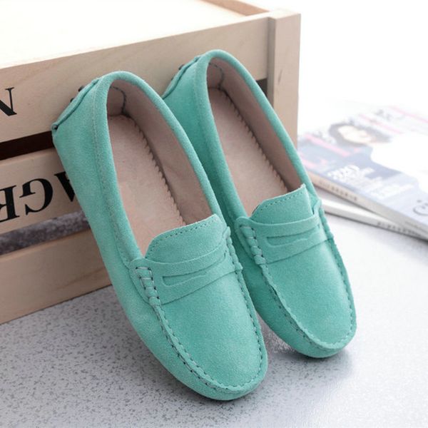 fashion flat shoes woman super soft matte genuine leather women loafers slip on school style flat heel casual peas shoes, Black
fashion flat shoes woman super soft matte genuine leather women loafers slip on school style flat heel casual peas shoes, Black