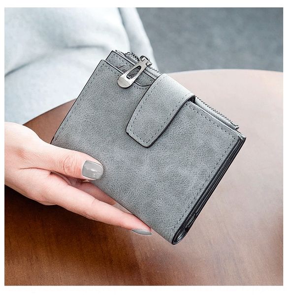 korean style buckle student frosted multi-card handbag wallet zipper wallet women's short coin purse handbag, White
korean style buckle student frosted multi-card handbag wallet zipper wallet women's short coin purse handbag, White