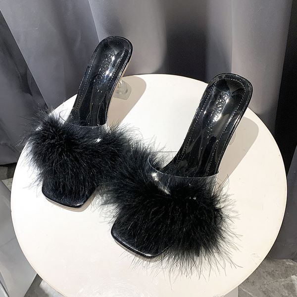 bonjean luxury desinger shoes summer outdoor turkey fur female slipper women's sandal flat pu leahter casual slides flip flops, Black
bonjean luxury desinger shoes summer outdoor turkey fur female slipper women's sandal flat pu leahter casual slides flip flops, Black