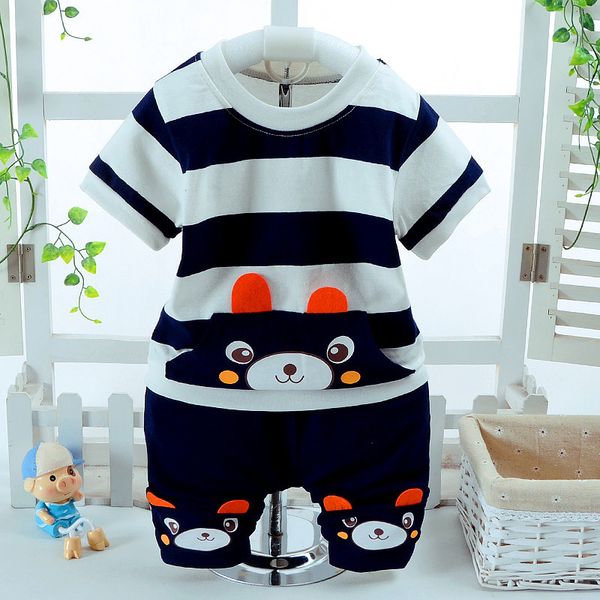 summer childrens korean-style childrens suit boys and girls cartoon bear short-sleeved shorts clothes fashion, White
summer childrens korean-style childrens suit boys and girls cartoon bear short-sleeved shorts clothes fashion, White