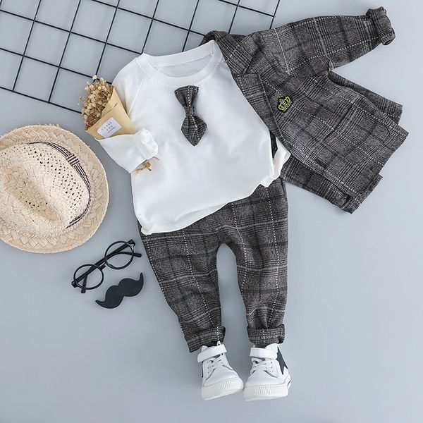 kine panda baby boy clothes suit boys clothing set formal dress coat + t shirt + trousers 3pcs plaid british gentleman 6m 1 2 3y, White
kine panda baby boy clothes suit boys clothing set formal dress coat + t shirt + trousers 3pcs plaid british gentleman 6m 1 2 3y, White