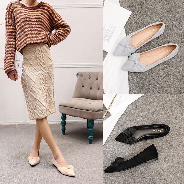 flock lace bowknot slip on moccasins femme pointy toe soft bottom loafers cozy shallow ballerina fairy flats zapatos mujer 34-45, Black
flock lace bowknot slip on moccasins femme pointy toe soft bottom loafers cozy shallow ballerina fairy flats zapatos mujer 34-45, Black