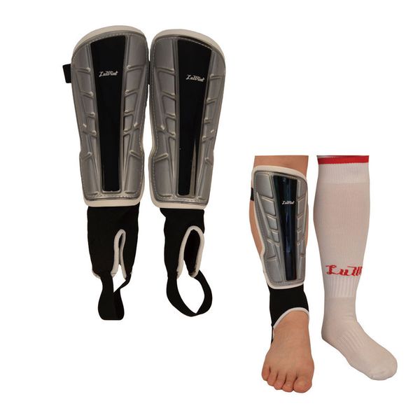 1 pair leg pads shin guard calf protector plate for karate football soccor kick boxing sports legs warmer shields belt socks, Black;gray
1 pair leg pads shin guard calf protector plate for karate football soccor kick boxing sports legs warmer shields belt socks, Black;gray