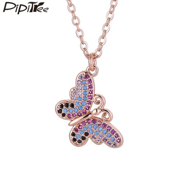 pipitree 2020 new multicolor cubic zirconia butterfly pendant necklaces for women cz trendy crystal necklace jewelry gift, Silver
pipitree 2020 new multicolor cubic zirconia butterfly pendant necklaces for women cz trendy crystal necklace jewelry gift, Silver