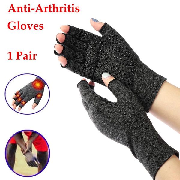 1pair arthritis compression gloves joint finger pain relief hand wrist health care outdoor cycling sport pain relief gloves, Black;red
1pair arthritis compression gloves joint finger pain relief hand wrist health care outdoor cycling sport pain relief gloves, Black;red