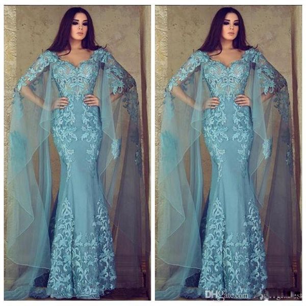 modest with wrap lace appliques slim mermaid evening dresses 2020 formal customized women prom party gowns sweep train vestidos de soiree, Black;red
modest with wrap lace appliques slim mermaid evening dresses 2020 formal customized women prom party gowns sweep train vestidos de soiree, Black;red