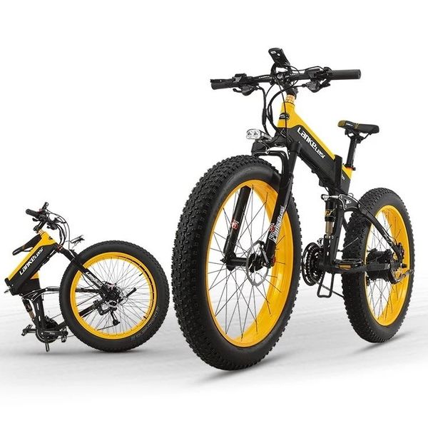 x 2020 product electric mountain folding bike 26 inch motor super power 1000w fat tires 48v battery 27 speeds, Silver;blue
x 2020 product electric mountain folding bike 26 inch motor super power 1000w fat tires 48v battery 27 speeds, Silver;blue