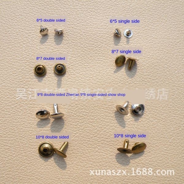 rkxif double-sided crash accessory hat accessories fixed buckle 500 pairs/bag (rivet) double-sided crash nail accessory anti-collision anti, Silver
rkxif double-sided crash accessory hat accessories fixed buckle 500 pairs/bag (rivet) double-sided crash nail accessory anti-collision anti, Silver