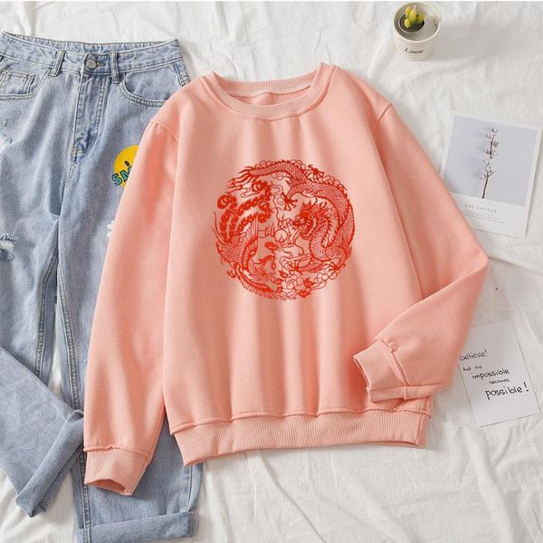 winter cotton sweatshirt women pullover crewneck loose dragon pattern printed kpop style long sleeve hoodies street tracksuit, Black
winter cotton sweatshirt women pullover crewneck loose dragon pattern printed kpop style long sleeve hoodies street tracksuit, Black
