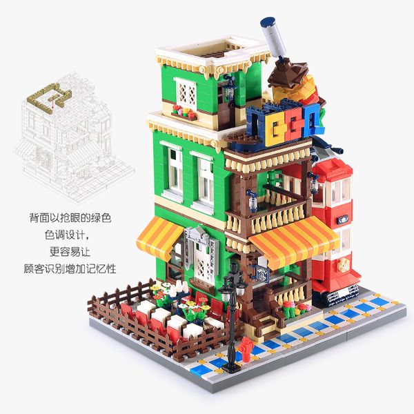 1922pcs building blocks ресторанного bbq город архитектура модель кирпичи игрушка для детей друзей diy творческой locking подарка 04
1922pcs building blocks ресторанного bbq город архитектура модель кирпичи игрушка для детей друзей diy творческой locking подарка 04