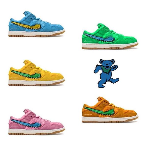 sb dunk low pro qs three bear pack grateful dead yellow bear dunks mens shoes blue fury deep royal skateboarding sneakers, Black
sb dunk low pro qs three bear pack grateful dead yellow bear dunks mens shoes blue fury deep royal skateboarding sneakers, Black
