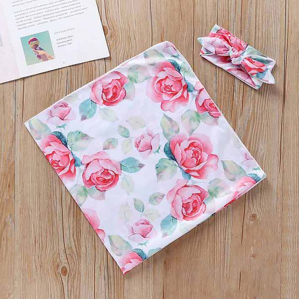 new fashion newborn swaddle blankets floral print blanket+headband soft cotton baby swaddles toddler infant hold wraps suit
new fashion newborn swaddle blankets floral print blanket+headband soft cotton baby swaddles toddler infant hold wraps suit