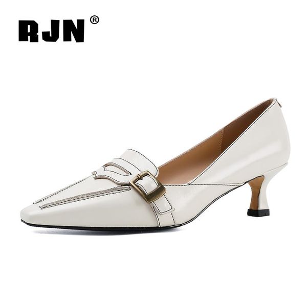 rjn new stylish pumps belt buckle decoration pointed toe genuine leather women shoes autumn pumps white ro235, Black
rjn new stylish pumps belt buckle decoration pointed toe genuine leather women shoes autumn pumps white ro235, Black