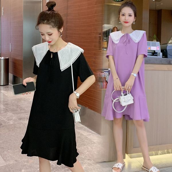 summer doll double collar chiffon mid-long clothes clothes maternity dress fashion aging mom out maternity dress, Blue;red
summer doll double collar chiffon mid-long clothes clothes maternity dress fashion aging mom out maternity dress, Blue;red