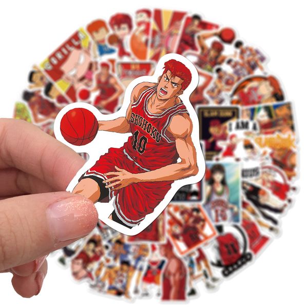 50pcs/set new slam dunk anime waterproof stickers for skateboard suitcase guitar luggage lapsticker
50pcs/set new slam dunk anime waterproof stickers for skateboard suitcase guitar luggage lapsticker
